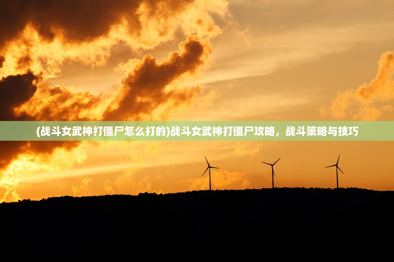 (战斗女武神打僵尸怎么打的)战斗女武神打僵尸攻略,战斗策略与技巧 (战斗女武神打僵尸怎么打的)战斗女武神打僵尸攻略,战斗策略与技巧