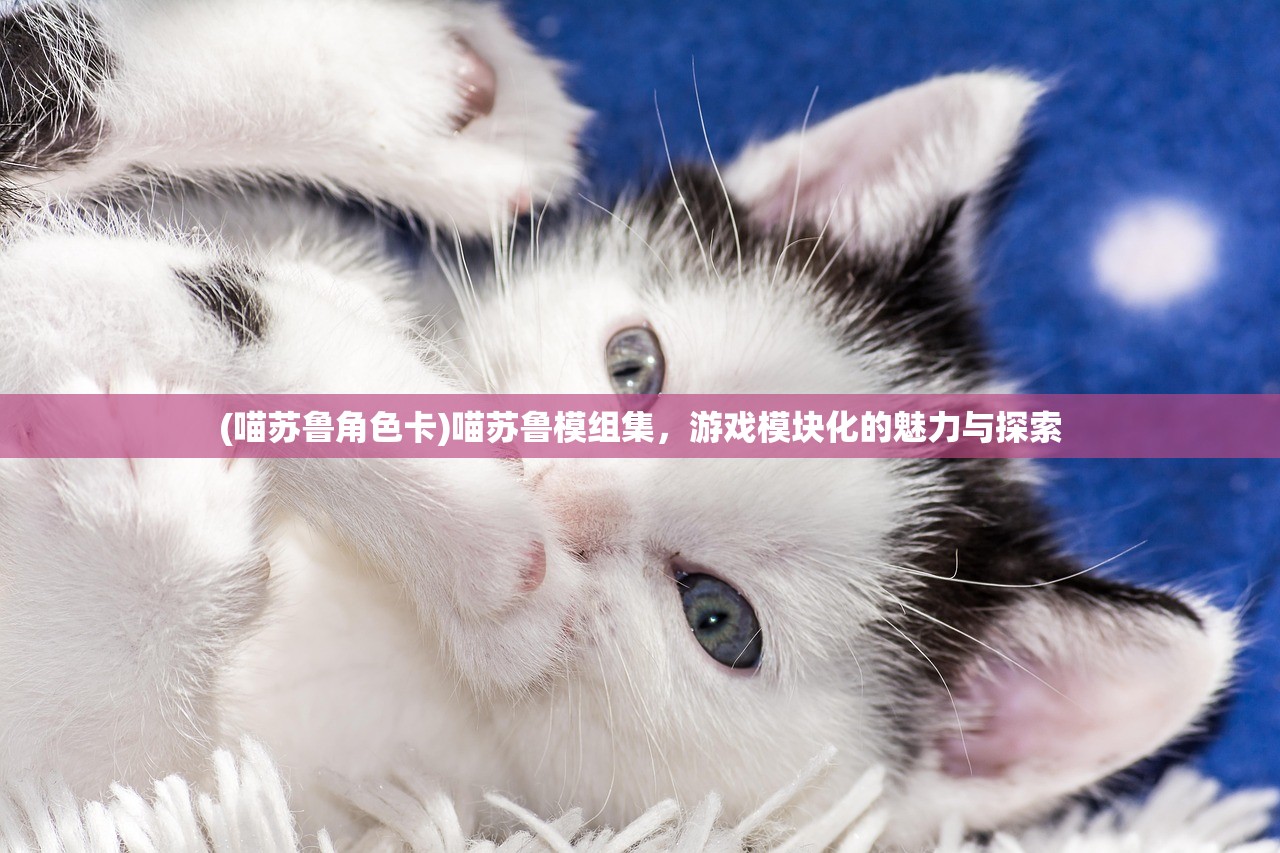 (喵苏鲁角色卡)喵苏鲁模组集,游戏模块化的魅力与探索 (喵苏鲁角色卡)喵苏鲁模组集,游戏模块化的魅力与探索