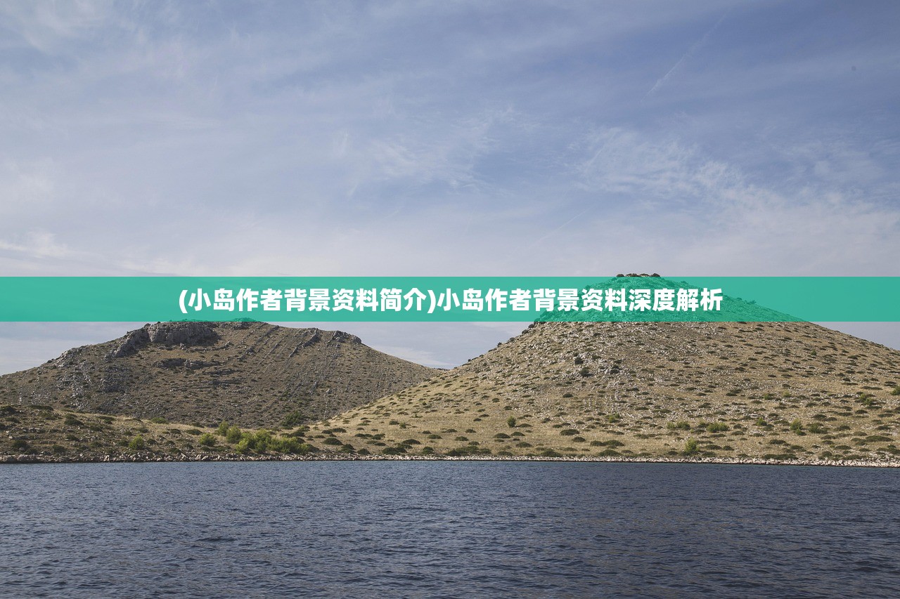 (小岛作者背景资料简介)小岛作者背景资料深度解析