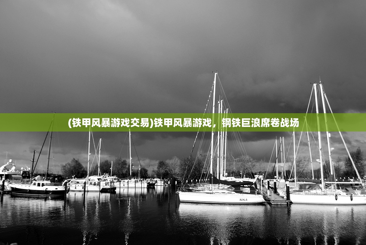 (铁甲风暴游戏交易)铁甲风暴游戏，钢铁巨浪席卷战场