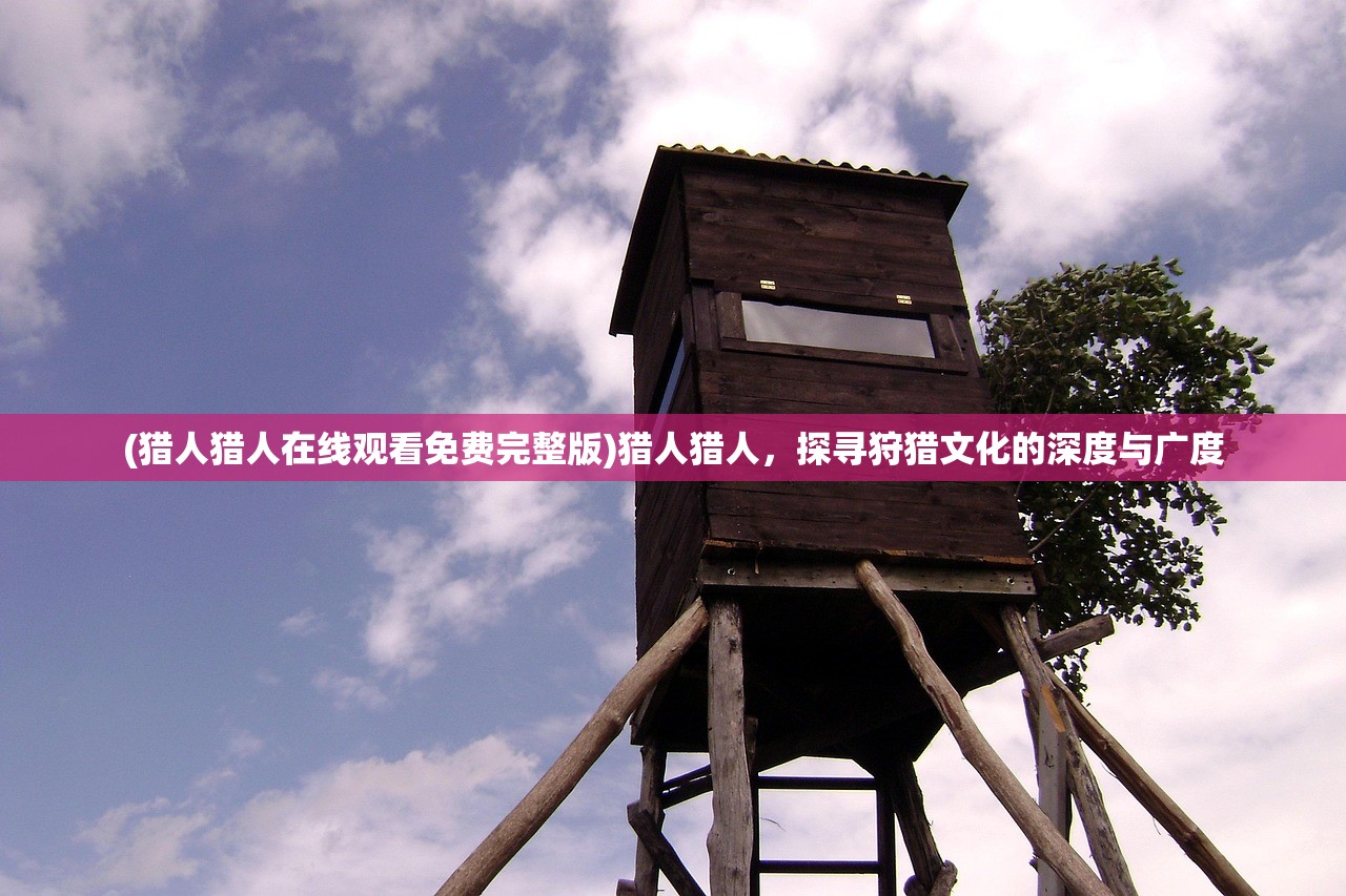 (猎人猎人在线观看免费完整版)猎人猎人,探寻狩猎文化的深度与广度 (猎人猎人在线观看免费完整版)猎人猎人,探寻狩猎文化的深度与广度