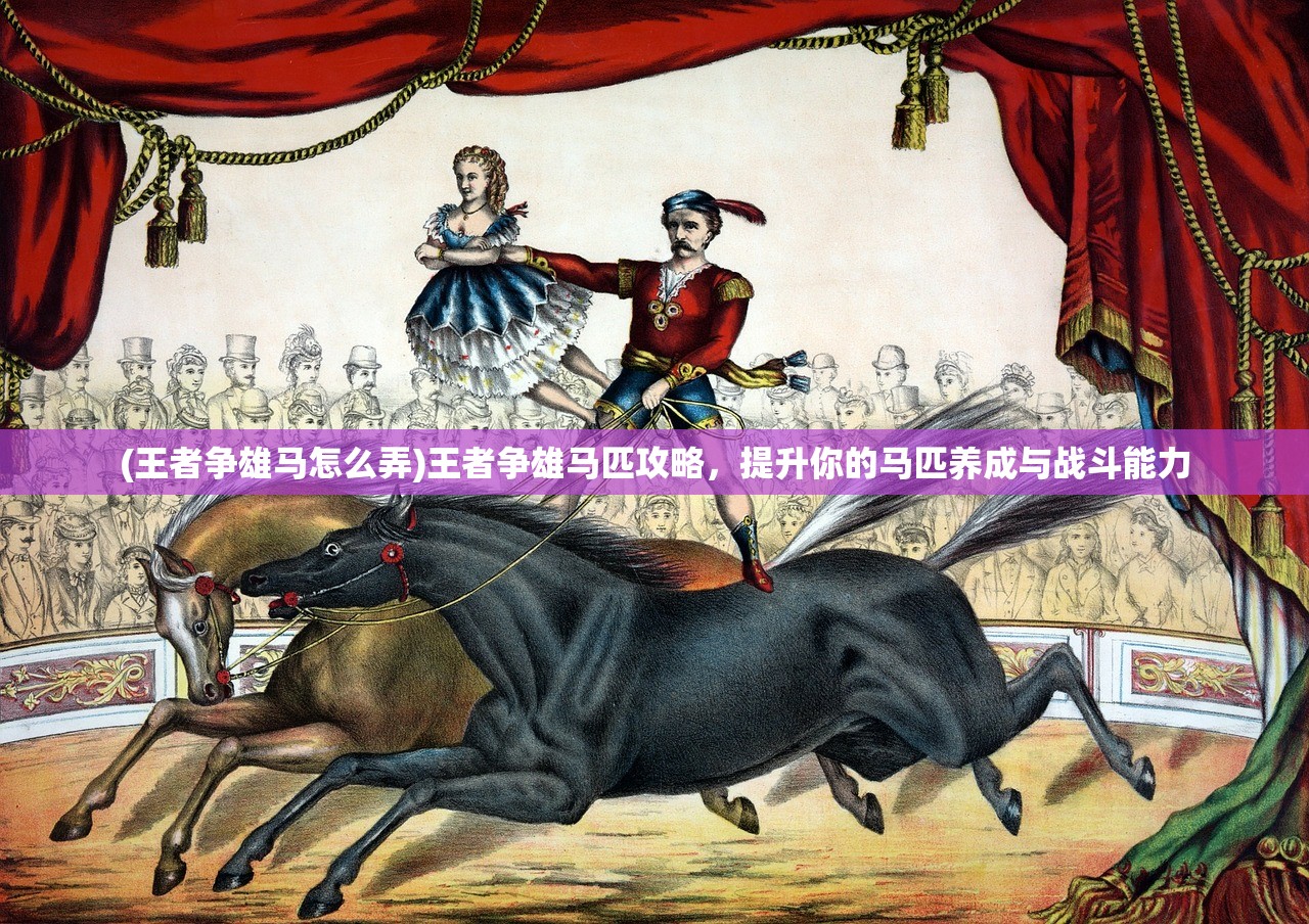 (王者争雄马怎么弄)王者争雄马匹攻略，提升你的马匹养成与战斗能力