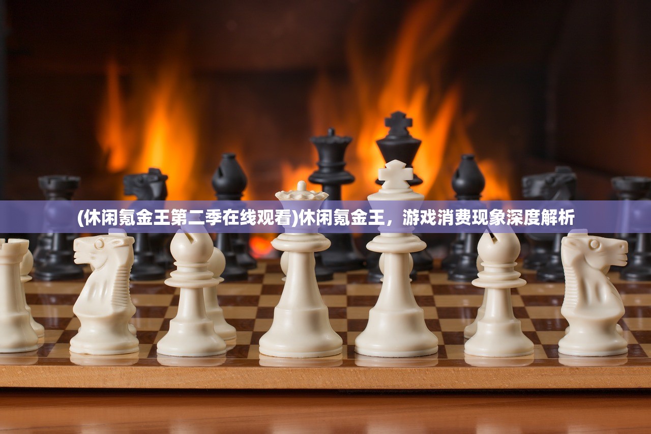 (休闲氪金王第二季在线观看)休闲氪金王，游戏消费现象深度解析