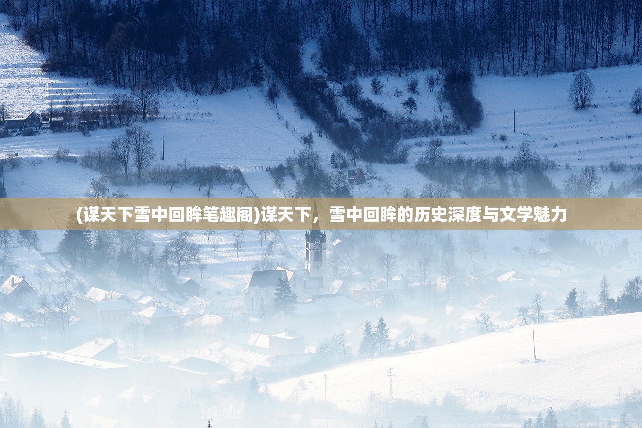 (谋天下雪中回眸笔趣阁)谋天下，雪中回眸的历史深度与文学魅力