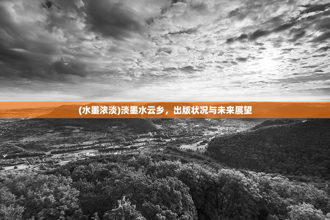 (水墨浓淡)淡墨水云乡，出版状况与未来展望