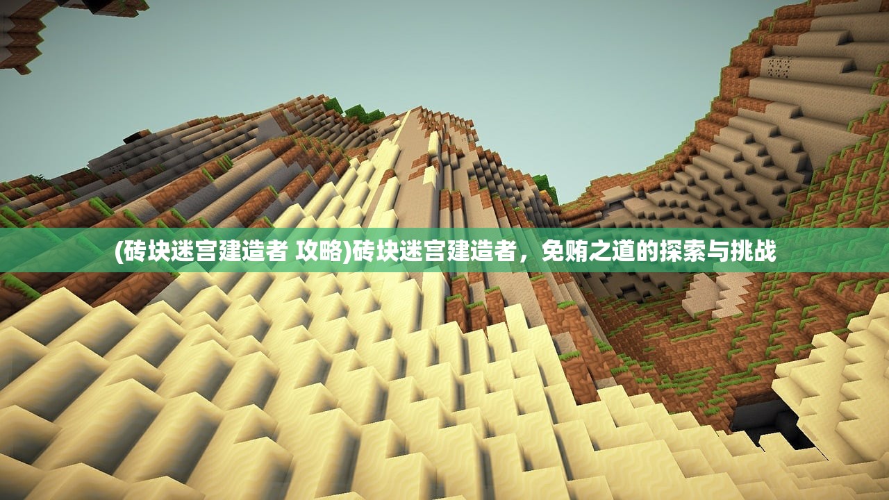 (砖块迷宫建造者 攻略)砖块迷宫建造者，免贿之道的探索与挑战