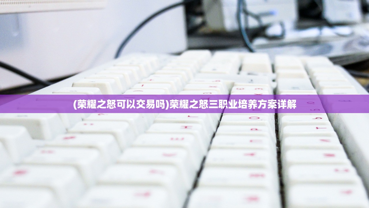 (荣耀之怒可以交易吗)荣耀之怒三职业培养方案详解